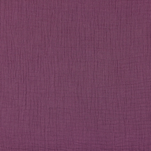 LILA DOUBLE GAUZE EKOLOGISK MUSLIN – MJUK & ANDNINGSBAR