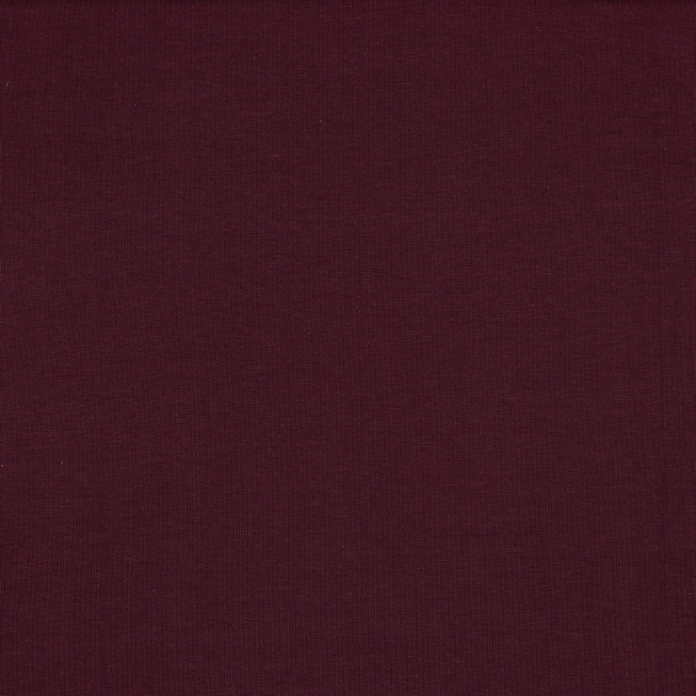 AUBERGINE EKOLOGISK BOMULLSJERSEY – NATURLIG, ANDNINGSBAR & STRETCHIG