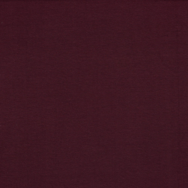 AUBERGINE EKOLOGISK BOMULLSJERSEY – NATURLIG, ANDNINGSBAR & STRETCHIG