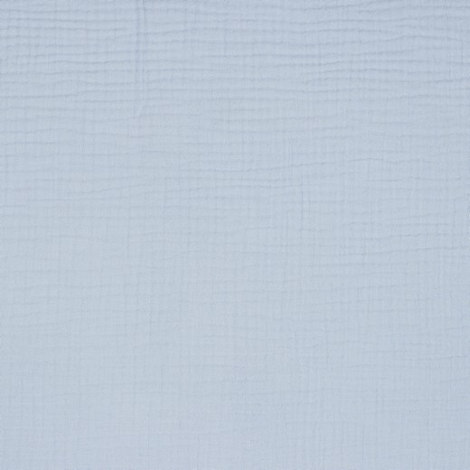 LYSEBLÅ TRIPLE GAUZE ØKOLOGISK MUSSELIN – BLØD OG ÅNDBAR