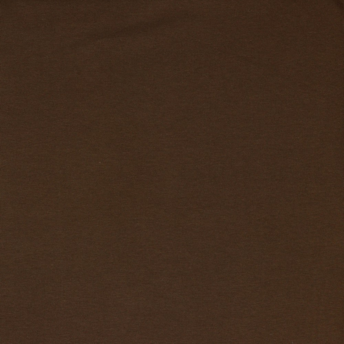 BRUN EKOLOGISK BOMULLSJERSEY – NATURLIG, ANDNINGSBAR & STRETCHIG