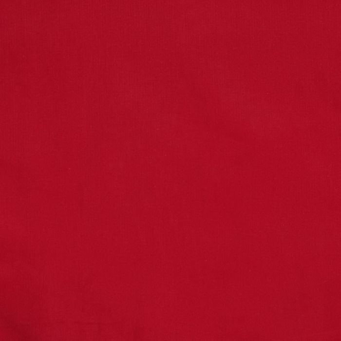 RÖD BABYCORD 21W – MANCHESTERTYG I 100 % BOMULL
