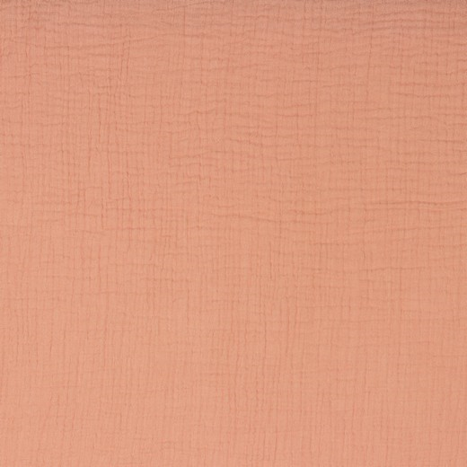 BLUSH DOUBLE GAUZE ØKOLOGISK MUSSELIN – BLØD OG ÅNDBAR