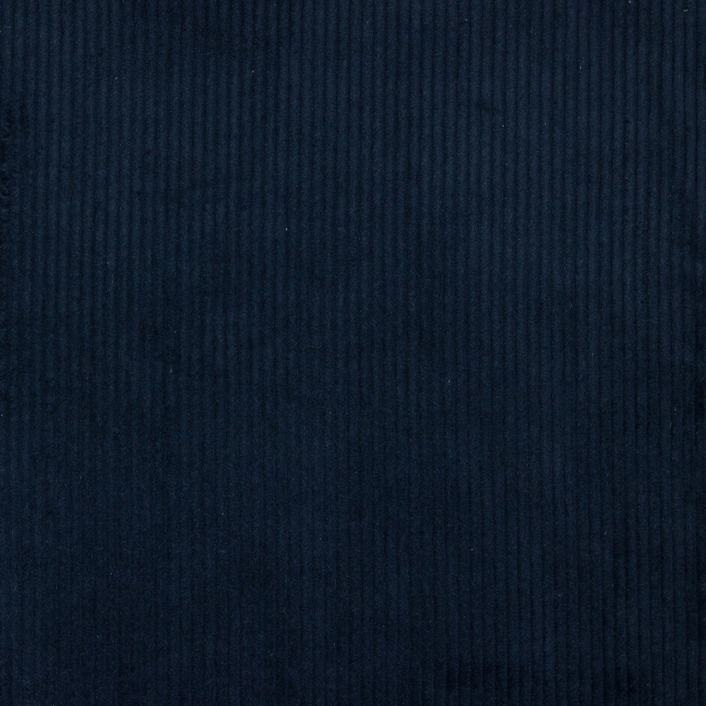 MARINBLÅ TVÄTTAD MANCHESTER 4.5W – MANCHESTERTYG I 100 % BOMULL