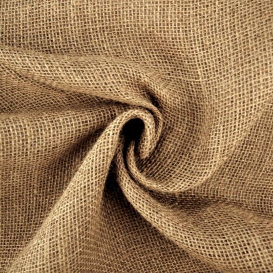 KRAFTIG NATURLIG HESSIAN – RUSTIK OVERFLADE & STIFT FALD