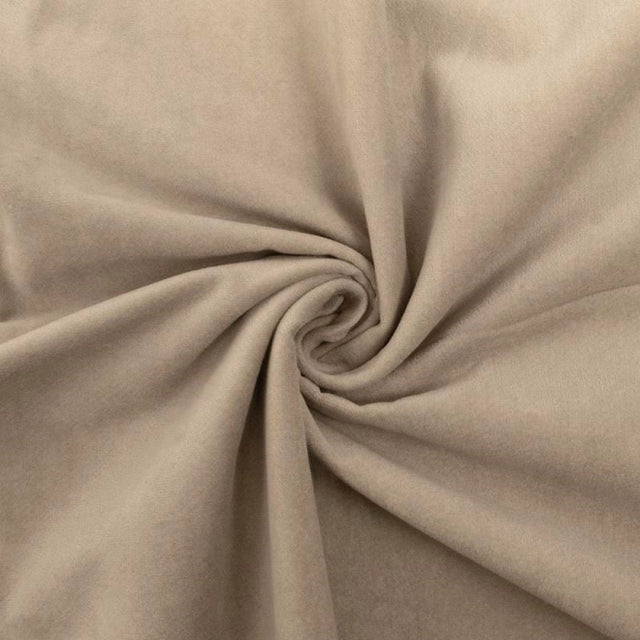 BRUTEN VIT BOMULLSVELOUR MED STRETCH – MJUK LUGG