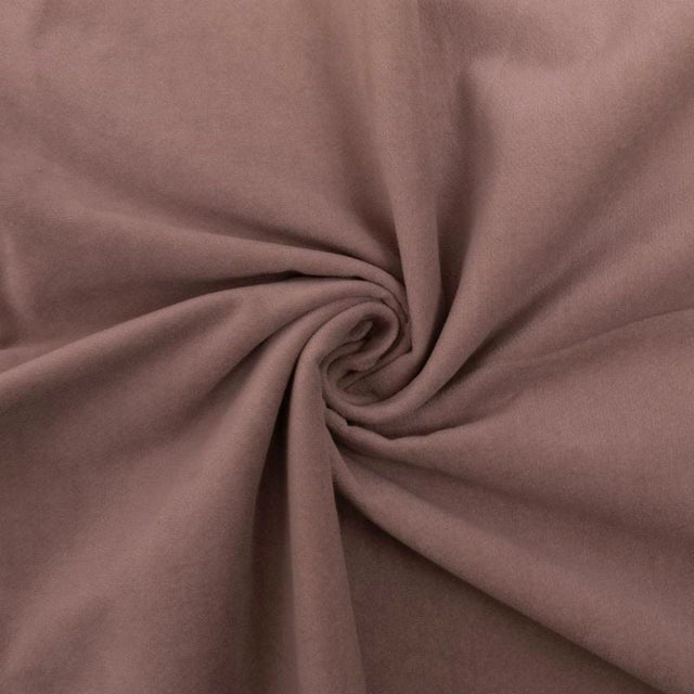 ROSARÖD BOMULLSVELOUR MED STRETCH – MJUK LUGG