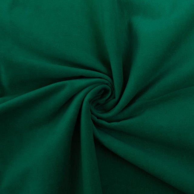 GRÖN BOMULLSVELOUR MED STRETCH – MJUK LUGG