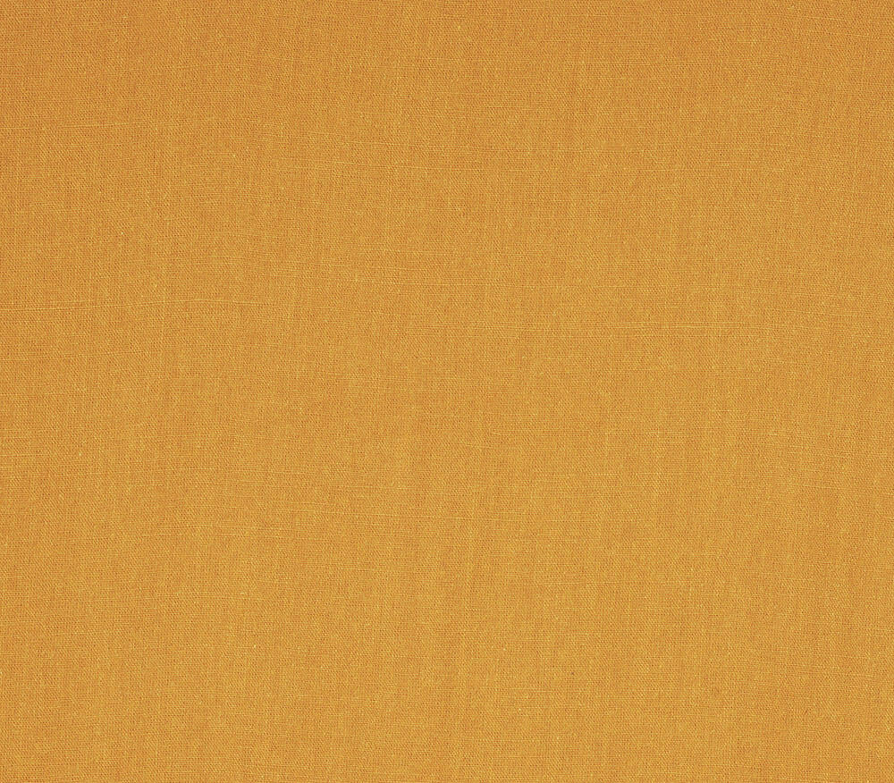 CURRYGUL LIBECCIO 100% LINNETYG – LÄRFTVÄVT, EXTRA BRETT (270 CM)