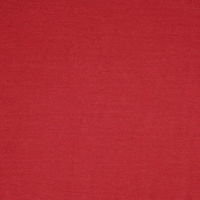 RÖD LIBECCIO 100% LINNETYG – LÄRFTVÄVT, EXTRA BRETT (270 CM)