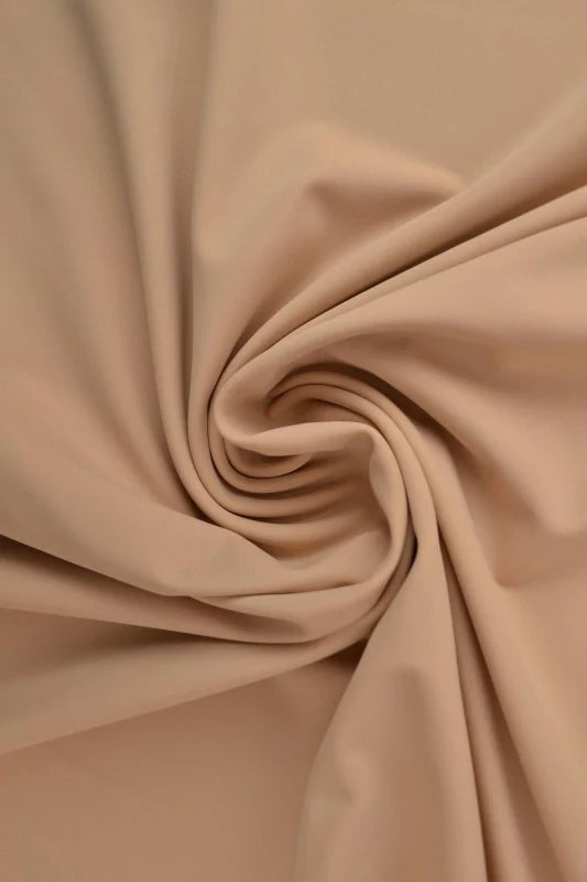CREMEFÄRGAD LYCRA – 4-VÄGS STRETCH & SNABBTORKANDE