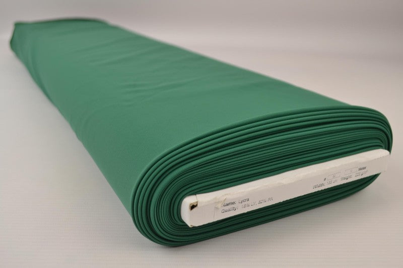 MÖRKGRÖN LYCRA – 4-VÄGS STRETCH & SNABBTORKANDE