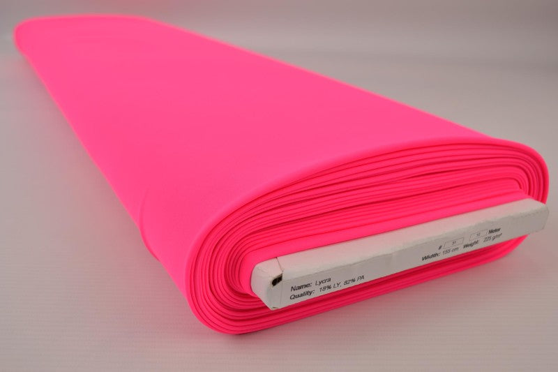 NEONPINK LYCRA – 4-VÄGS STRETCH & SNABBTORKANDE