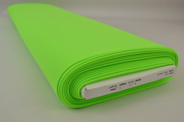NEON LIMEGRÖN LYCRA – 4-VÄGS STRETCH & SNABBTORKANDE