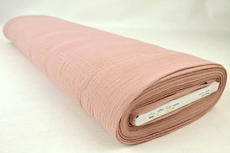 VINTAGE ROSA DOUBLE GAUZE MUSSELIN – BLØD & ÅNDBAR