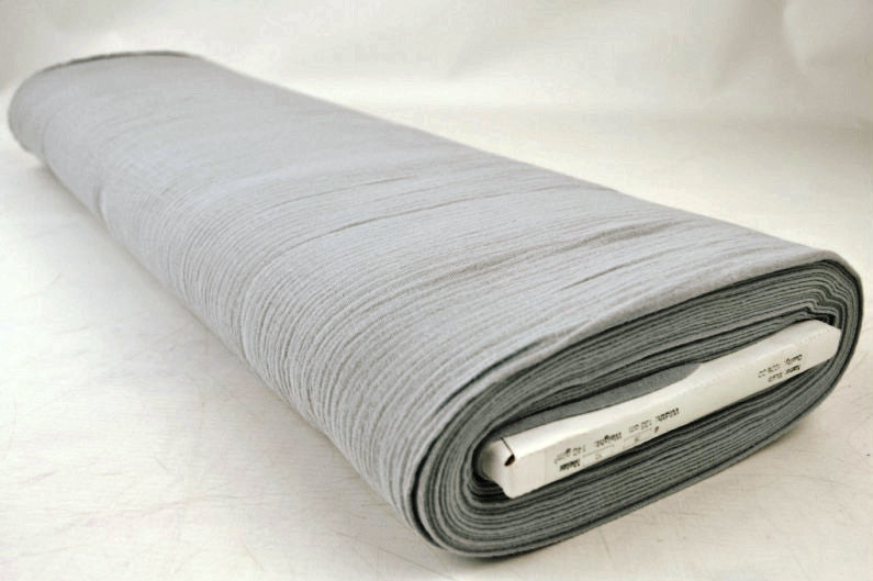 SILVERGRÅ DOUBLE GAUZE MUSSLIN – MJUK & ANDNINGSBAR