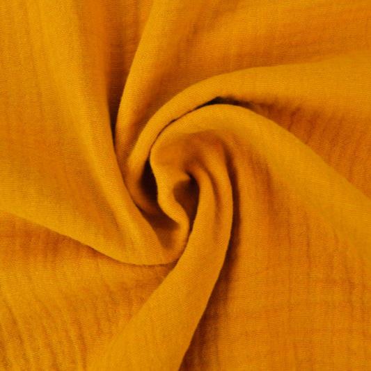 CURRYGUL DOUBLE GAUZE MUSSLIN – MJUK & ANDNINGSBAR