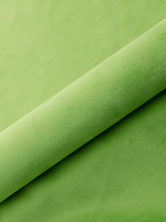 LIMEGRÖN LÄTT OCH SLITSTARK MÖBELVELOUR