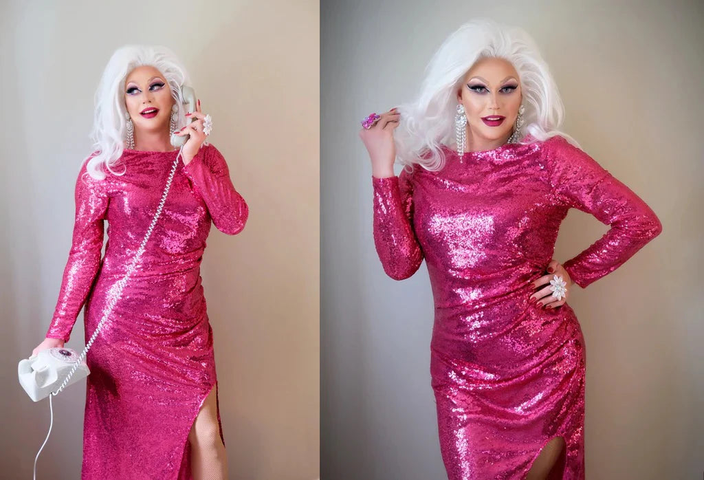 ORANGE PALJETTYG – SMÅ 3–4 MM PALJETTER & ENVÄGSSTRETCH