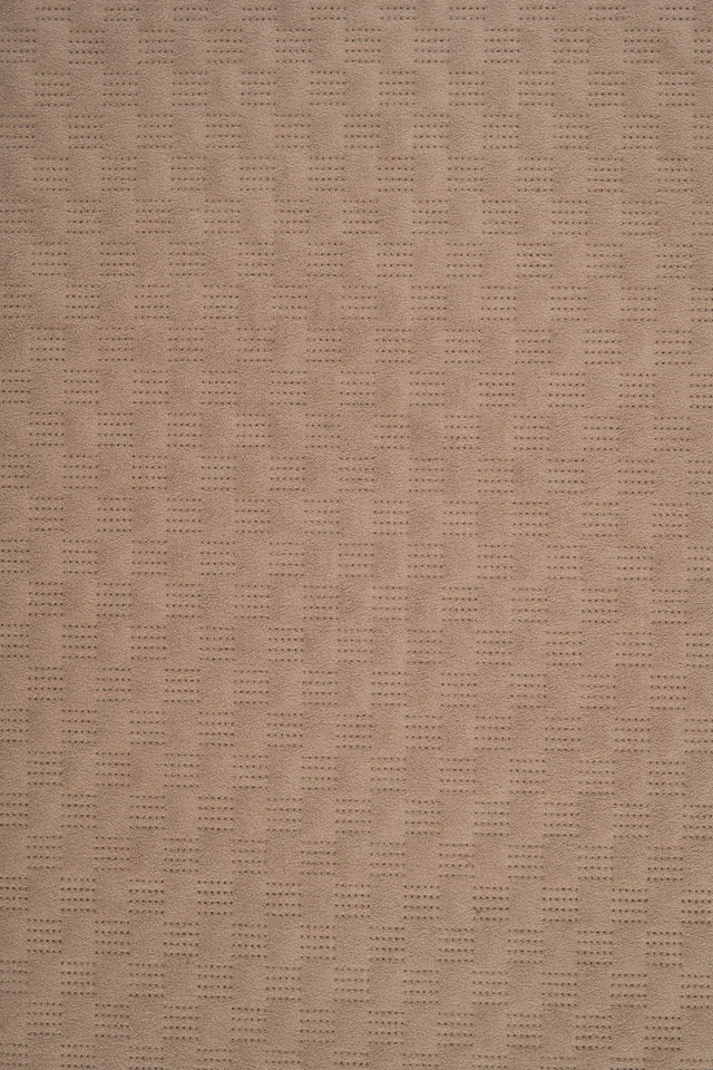 LUN KLITBEIGE UTTARIO VELVET 3D – QUILTET VELOUR MED FINT BØLGEMØNSTER