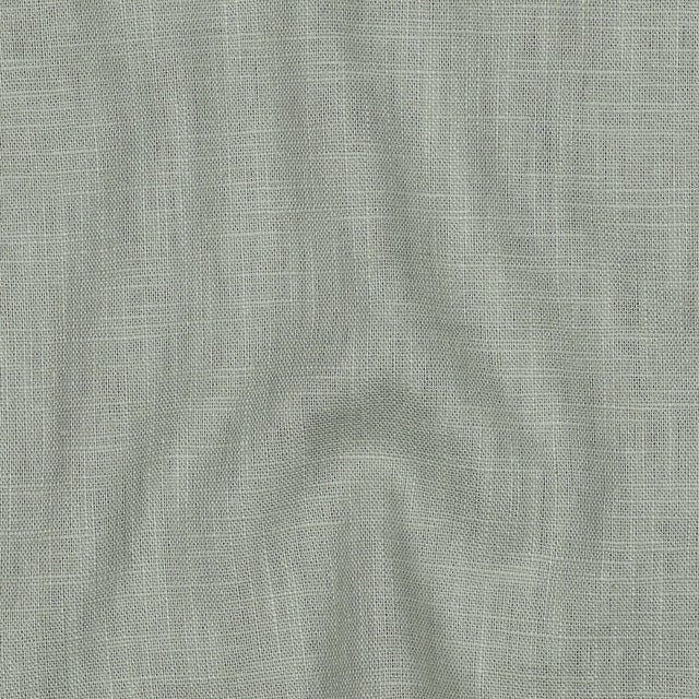Vasket hør i vintage grøn – 87 % hør, 13 % bomuld, 230 g/m²