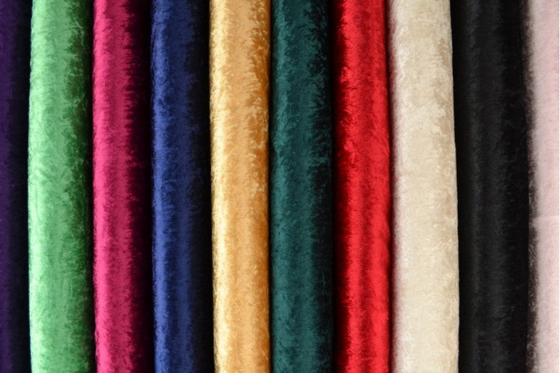 KONGEBLÅ KROSSAD VELOUR – STICKAD, STRETCHIG & GLANSFULLT FALL