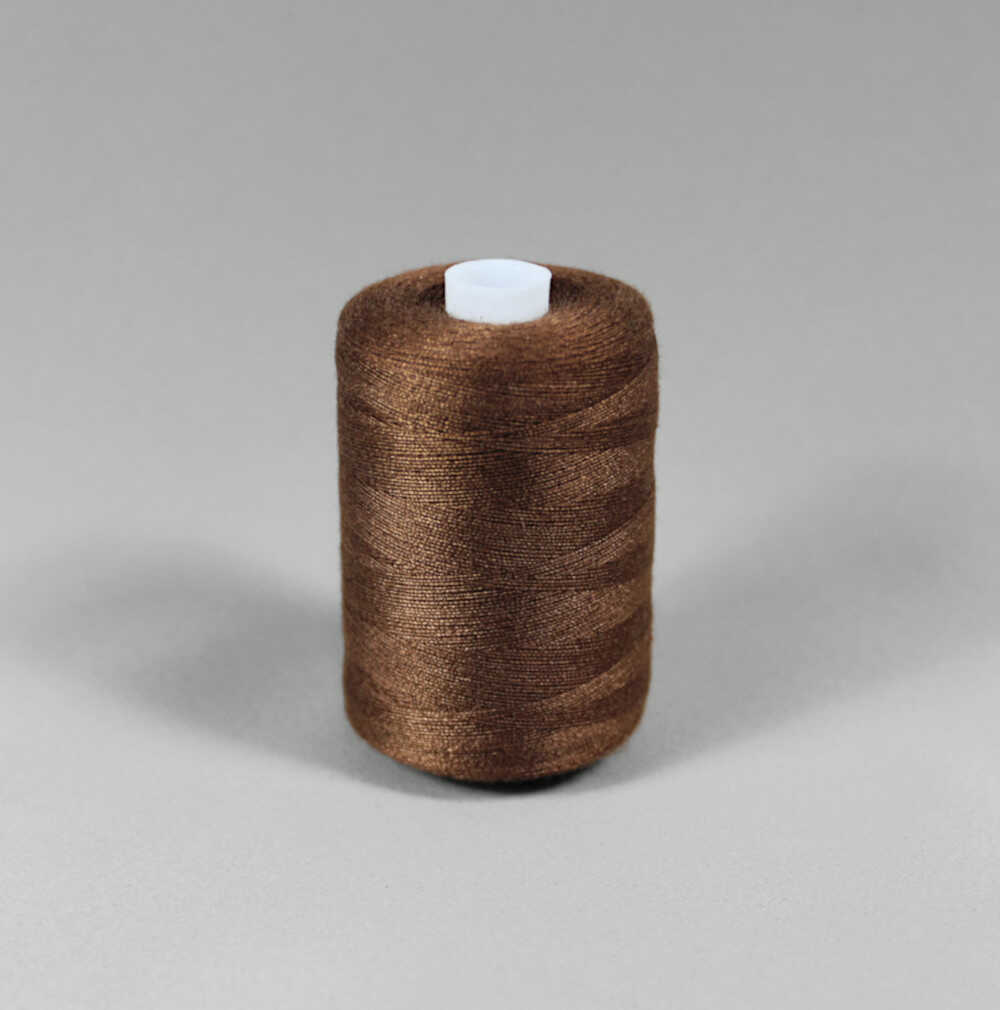 BRUN STÆRK POLYESTER SYTRÅD