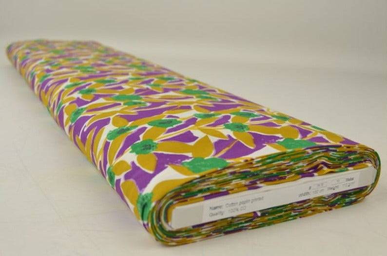 G&M Bomuldspoplin LILLA BOMULDSPOPLIN M. BLOMSTERRANKER