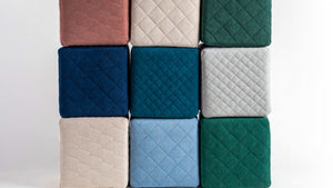 Uttario Velvet 3D quiltad