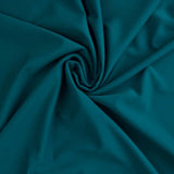 MØRK PETROLEUMSBLÅ LYCRA – 4-VEJS STRÆK & HURTIGTØRRENDE