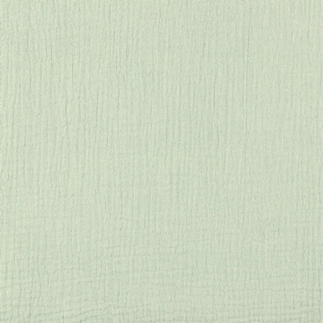 MINT GRØN DOUBLE GAUZE ØKOLOGISK MUSSELIN – BLØD OG ÅNDBAR