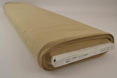 MÖRK BEIGE VISKOSJERSEY – MJUK, ANDNINGSBAR & ELASTISK
