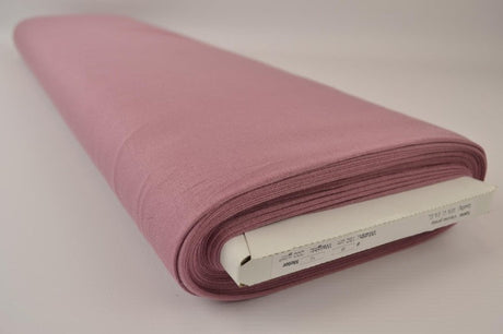 MÖRK VINTAGE ROSA VISKOSJERSEY – MJUK, ANDNINGSBAR & ELASTISK