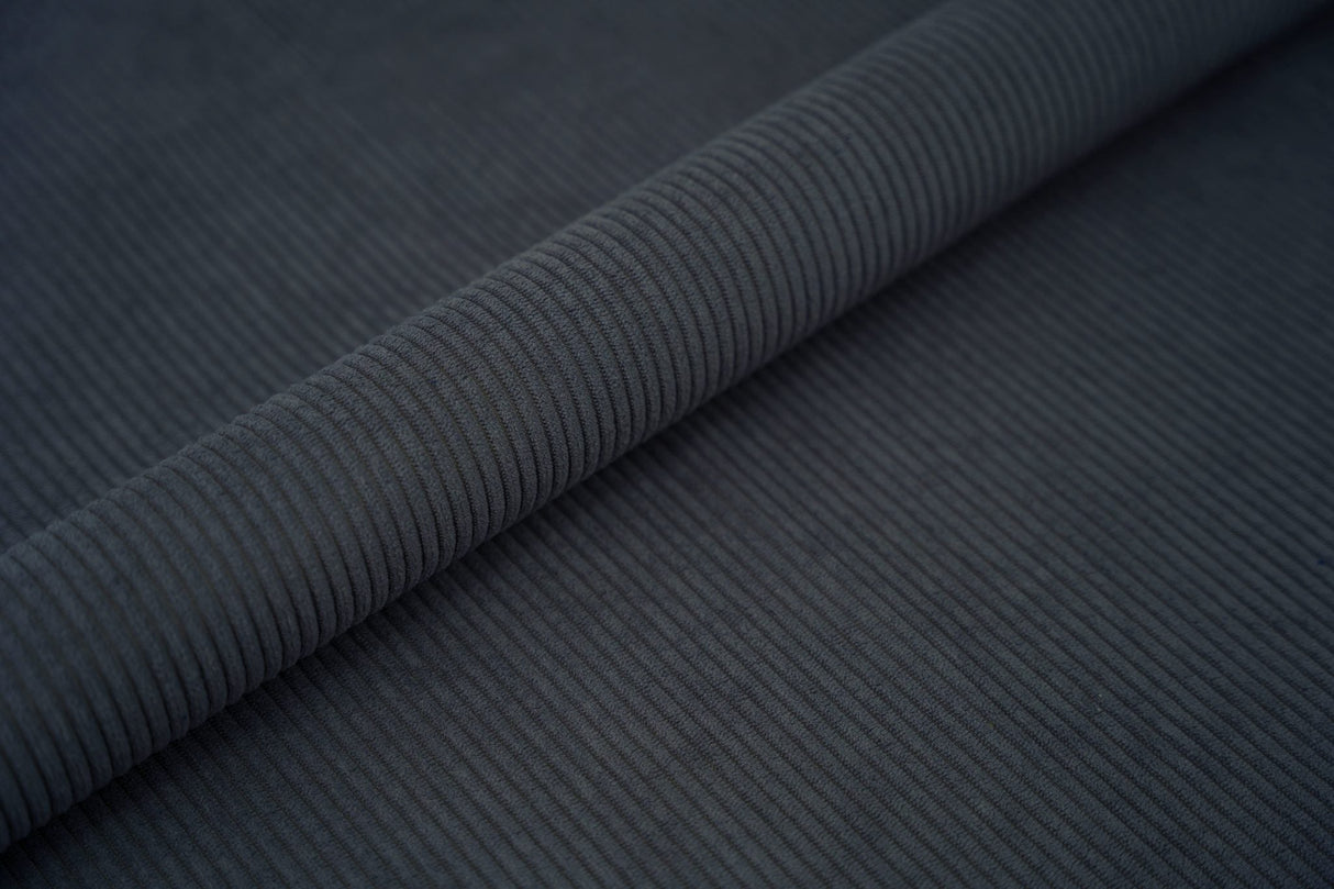 ASKEGRÅ FLØJL MØBELSTOF – 5 MM JERNBANEFØJL