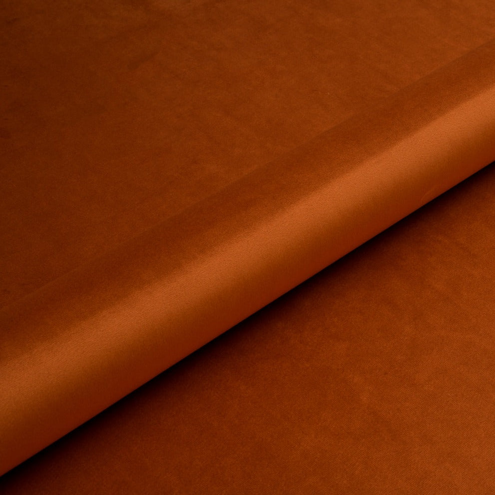 COGNACBRUN LET OG SLIDSTÆRK MØBELVELOUR