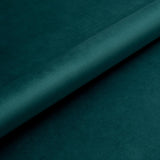 PETROLEUMSBLÅ LET OG SLIDSTÆRK MØBELVELOUR