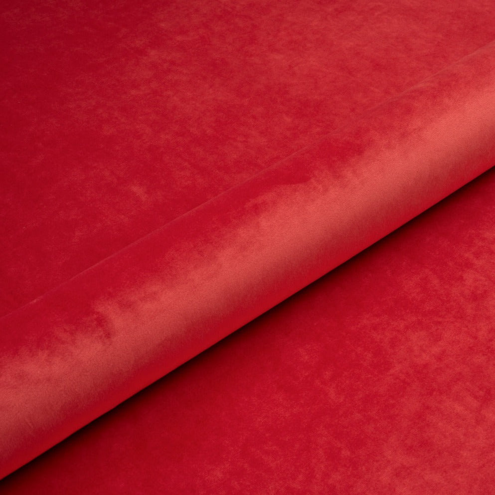 POPPY RØD LET OG SLIDSTÆRK MØBELVELOUR
