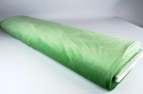 GRÖN VELOUR MED STRETCH – MJUK STICKAD KVALITET