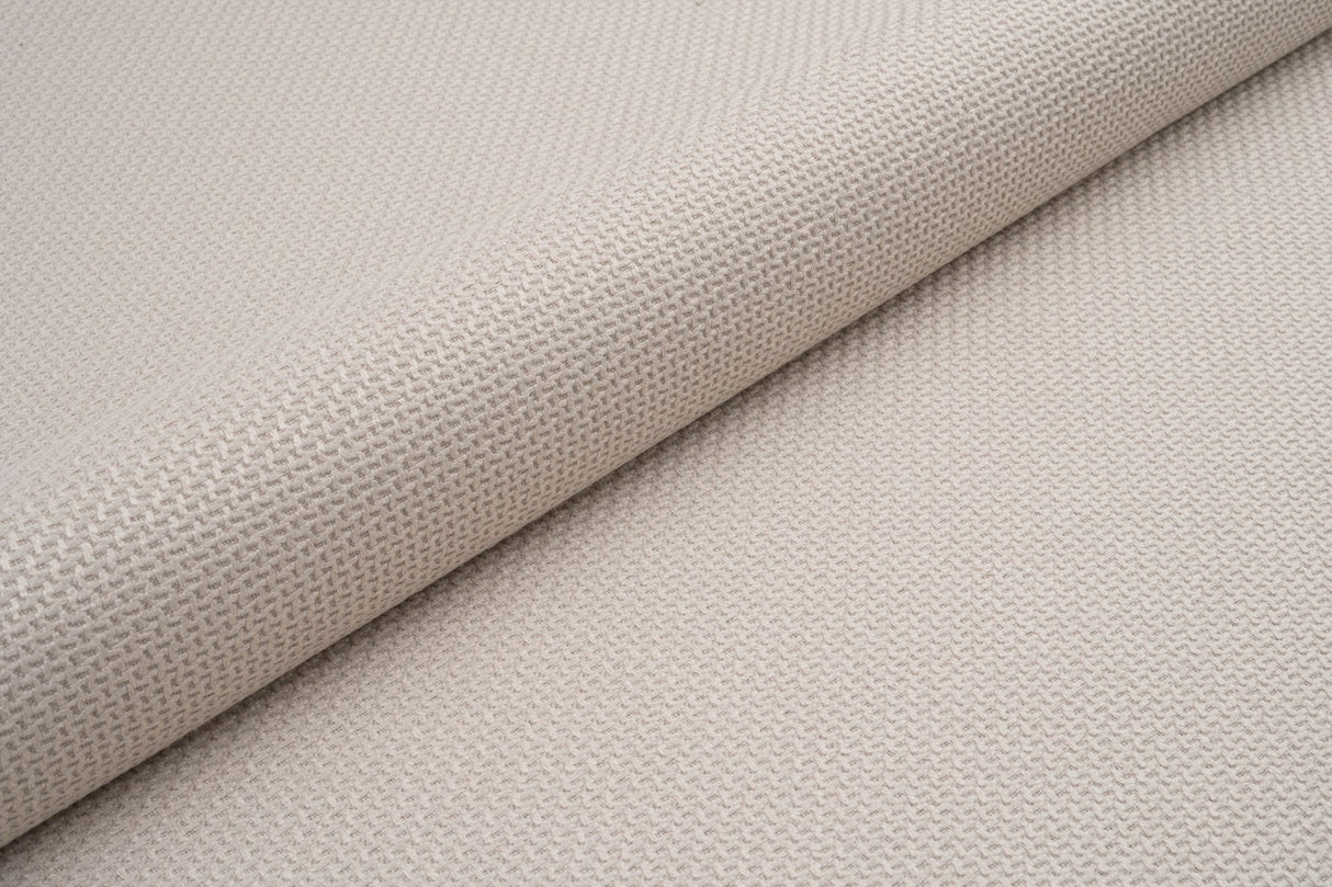 PÄRLVIT BRAID MÖBELTYG – KRAFTIG FLÄTVÄV