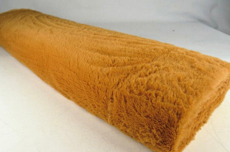 CURRYGUL MJUK PLYSCH – 10 MM LUGG & TVÄRSGÅENDE STRETCH