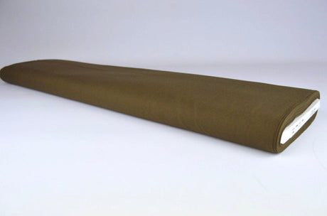 MÖRK MOSSGRÖN BOMULLSPOPLIN – TÄTT VÄVT BOMULLSTYG