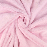 LJUSROSA MJUK PLYSCH – 10 MM LUGG & TVÄRSGÅENDE STRETCH