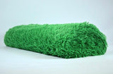 GRÖN LÅNGHÅRIG PLYSCH – 30 MM LUGG & TVÄRSGÅENDE STRETCH