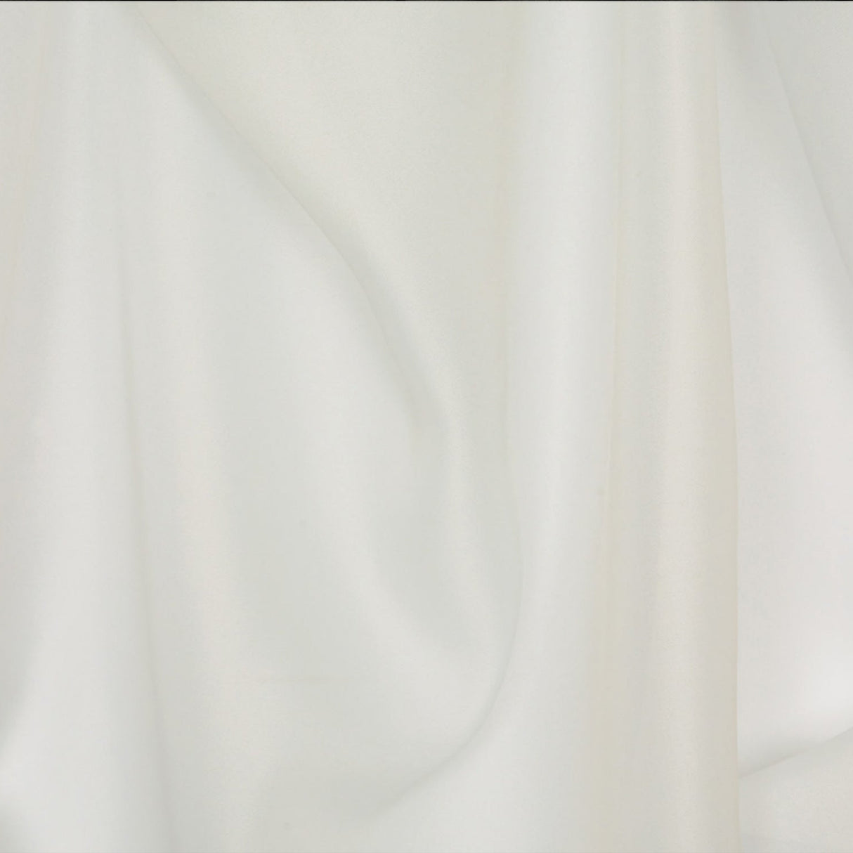 BRANDHÆMMENDE CHIC CHIFFON STOF TIL GARDINER - RÅHVID