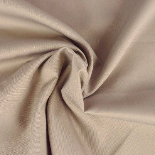 TAUPE BOMULDSTWILL – KRAFTIG & FORMSTABIL