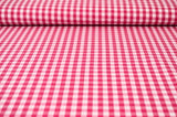 ROSA 6,5 MM GINGHAM RUTOR – OEKO-TEX BOMULL, LÄTT & ANDNINGSBART
