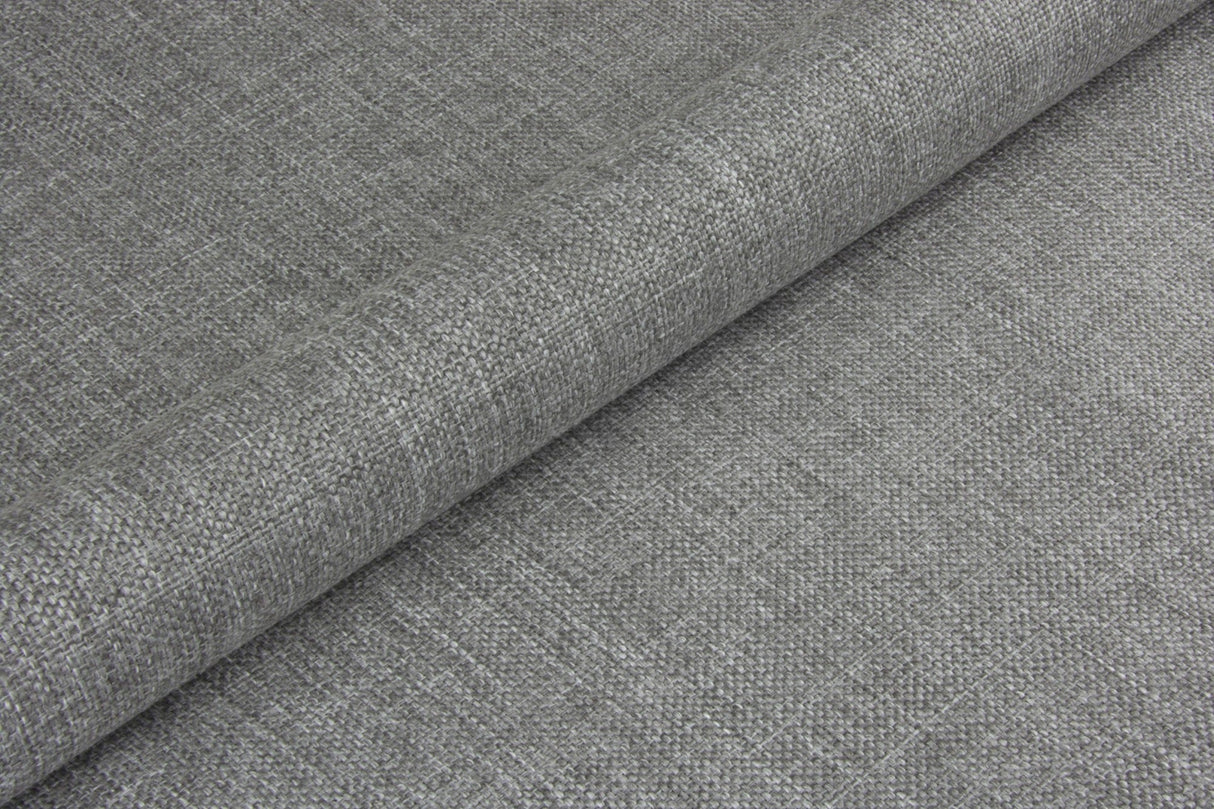 METALGRÅ GRETA MILJØVENLIG MØBELSTOF – 100% GENBRUGT PET