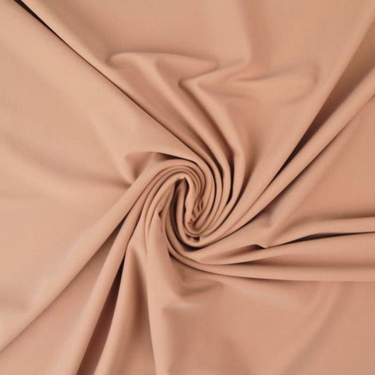 CREMEFÄRGAD LYCRA – 4-VÄGS STRETCH & SNABBTORKANDE