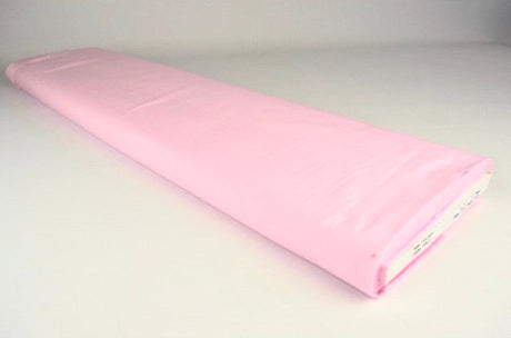 LJUS ROSA BOMULLSPOPLIN – TÄTT VÄVT BOMULLSTYG