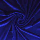 MØRKEBLÅ VELOUR MED STRÆK